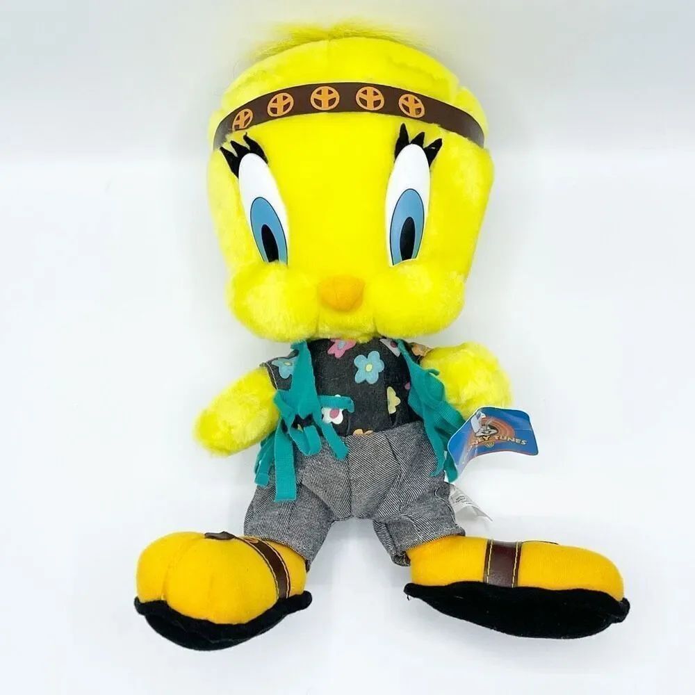 Looney Tunes Woodstock Tweedy Bird stuffed toy NWT